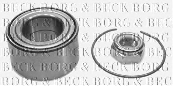 BWK064 Borg&beck підшипник маточини передньої