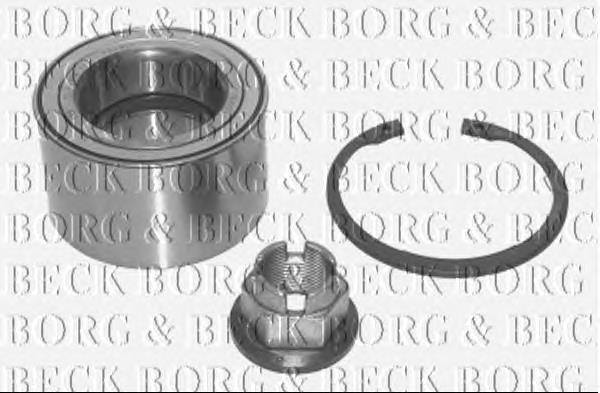 Підшипник маточини передньої BWK886 Borg&beck