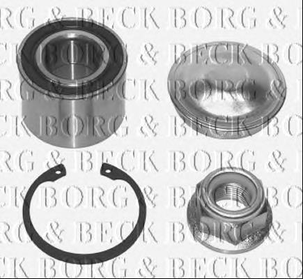 Підшипник маточини задньої Borg&beck BWK795 ціна, від 13.28 USD