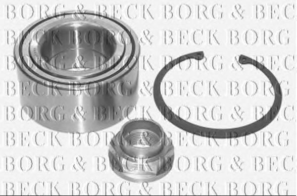 BWK920 Borg&beck підшипник маточини передньої