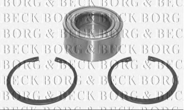 Підшипник маточини передньої/задньої Borg&beck BWK344 ціна, від 17.44 USD