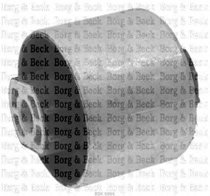 BSK6866 Borg&beck сайлентблок заднього поздовжнього важеля, передній