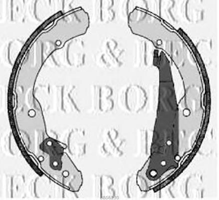 Купити BBS6230 Borg&beck Колодки гальмові задні, барабанні