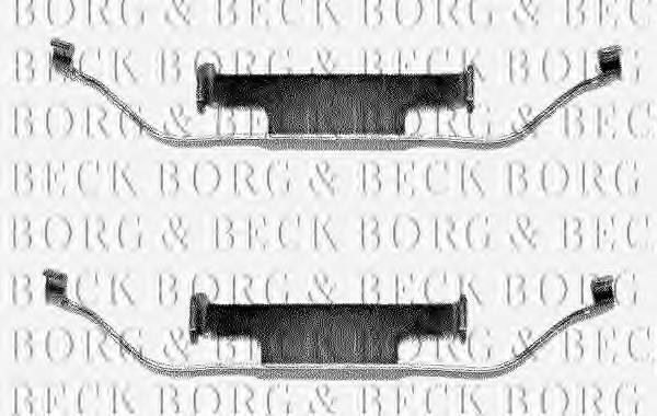 Підшипник маточини передньої BBK1012 Borg&beck