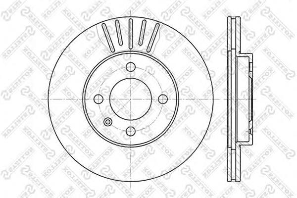 Купити 60209934VSX Stellox Ротор гальмівний
