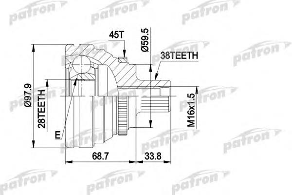 Граната колісна Cifam 607277 ціна, від 36.44 USD