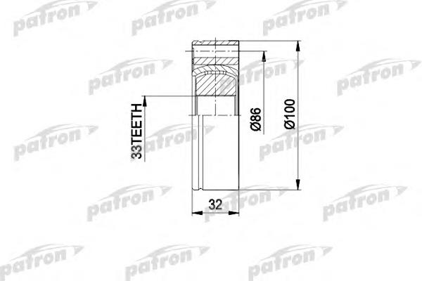 PCV3012 Patron ШРКШ внутрішній, передній