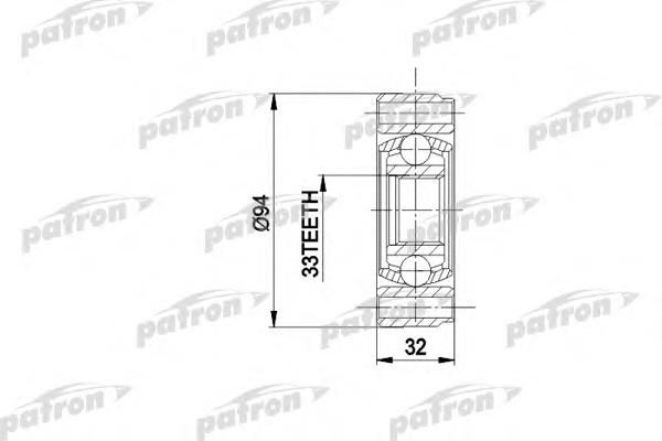 PCV3004 Patron ШРКШ внутрішній, передній