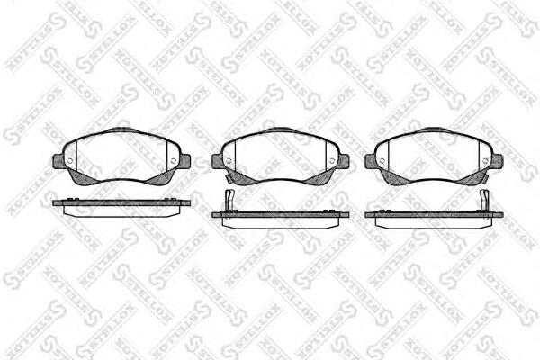 Гальмівні колодки Stellox 1057002SX ціна, від 21.90 USD