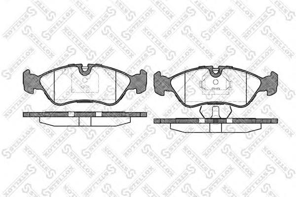 Гальмівні колодки Stellox 297030SX ціна, від 13.43 USD