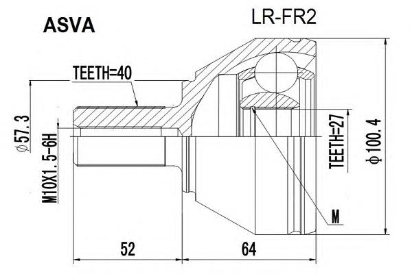 LRFR2 Asva Граната зовнішня