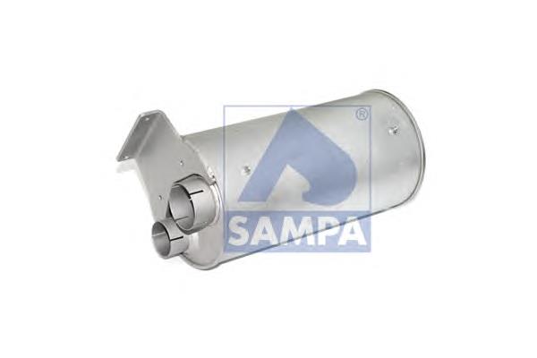 325018 Diesel Technic Глушник, середня і задня частина
