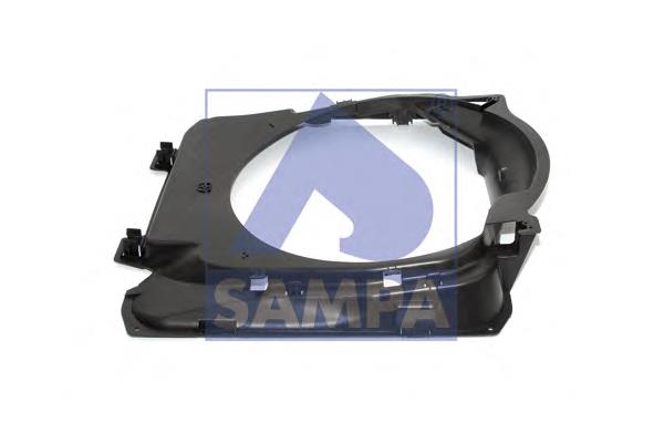 Дифузор (кожух) радіатора охолодження на MAN TGA  