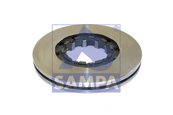 075158 Sampa Otomotiv‏ диск гальмівний задній