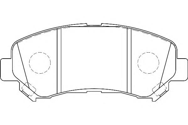 Гальмівні колодки Wagner WBP24632A ціна, від 36.21 USD