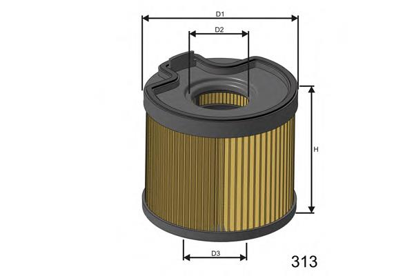 Паливний фільтр F691 Misfat