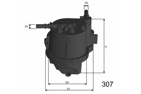 Паливний фільтр F112 Misfat