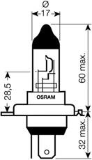 64185 Osram Лампочка галогенна