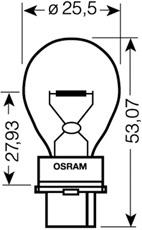3156 Osram Лампа автомобільна