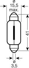 6476 Osram Лампа автомобільна