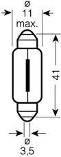 Лампочка 6413 Osram
