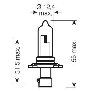 Купити 9005XS Osram Лампочка галогенна