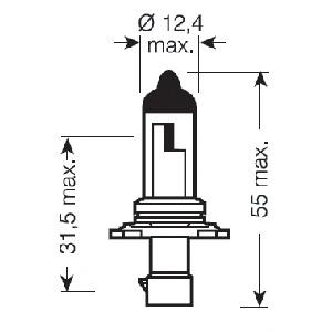 Купити 9006XS Osram Лампочка галогенна