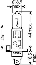 Лампочка галогенна 62200 Osram