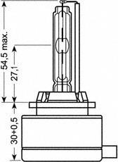 Лампочка ксеноновая 66154CBI Osram