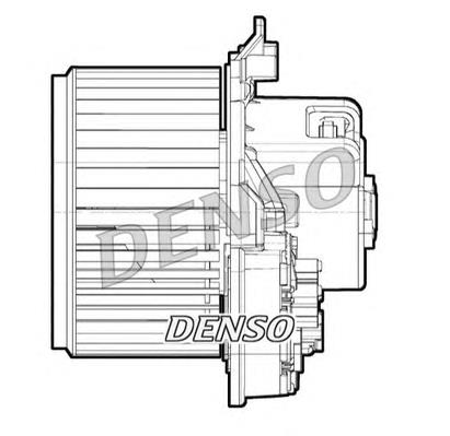 DEA09072 Denso Електромотор пічки