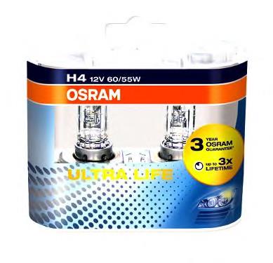 Лампочка галогенна Osram 64193ULTHCB ціна, від 2.25 USD