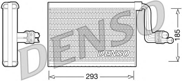 Випаровувач кондиціонера Denso DEV05002 ціна, від 25.93 USD