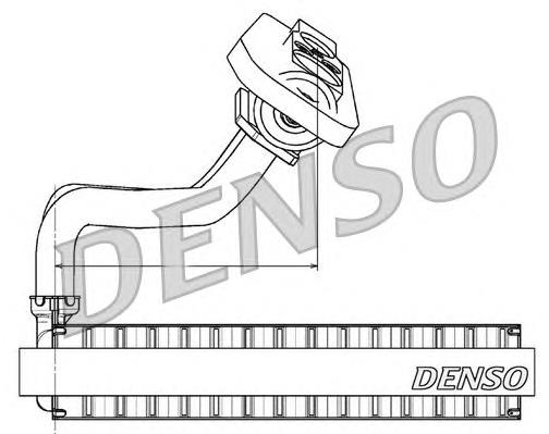 Купити DEV09020 Denso Радіатор опалювача салону