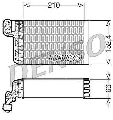 DEV09015 Denso Охолоджувач повітря