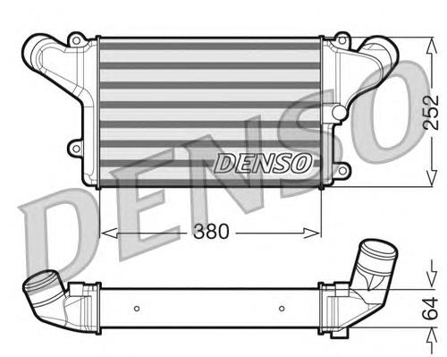 Кожух бампера заднього Denso DIT45003 ціна, від 181.95 USD