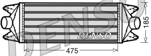 Купити DIT12001 Denso Радіатор интеркуллера