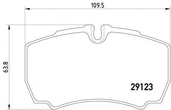 Задні гальмівні колодки Mintex MDB2282 ціна, від 21.30 USD