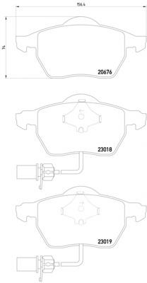 Тормозні колодки Mintex MDB2231