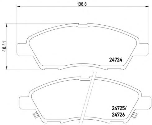 Гальмівні колодки Mintex MDB2977 ціна, від 26.78 USD