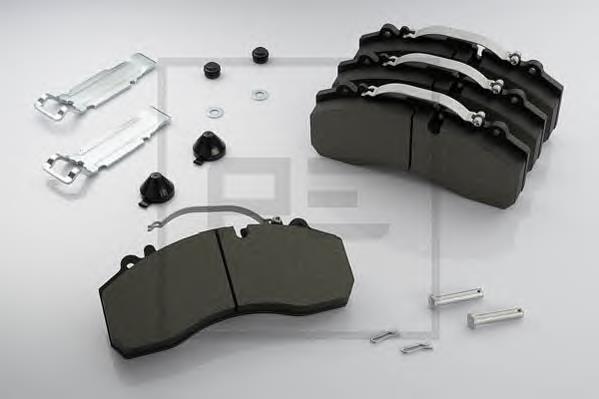 08630050A PE Automotive Передні гальмівні колодки