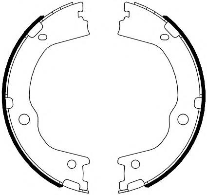 Колодки ручника FSB4089 Ferodo