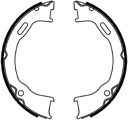 Колодки ручника FSB4061 Ferodo