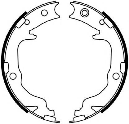 Колодки ручника FSB4059 Ferodo