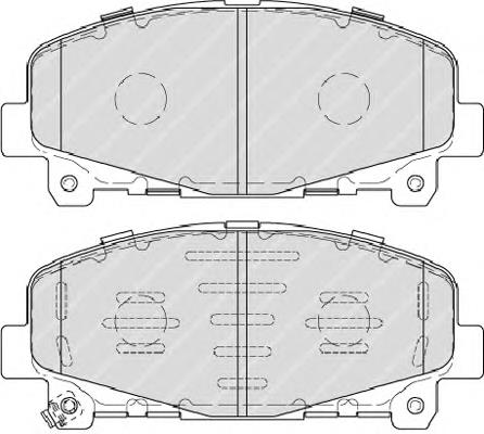 Тормозні колодки Ferodo FDB4270
