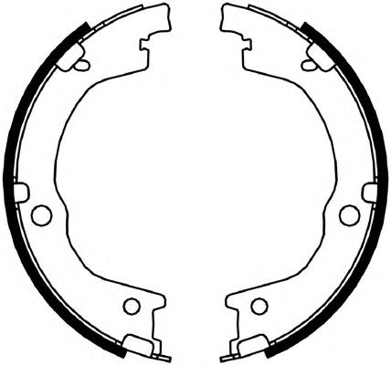 Колодки ручника FSB4049 Ferodo