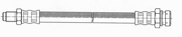 Шланг гальмівний задній FHY2534 Ferodo