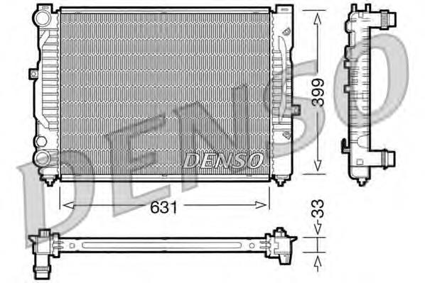 Радіатор DRM32029 Denso