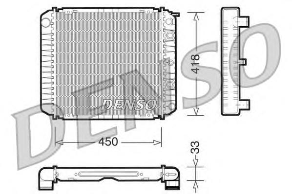 Радіатор основний Polcar 9002085 ціна, від 76.33 USD