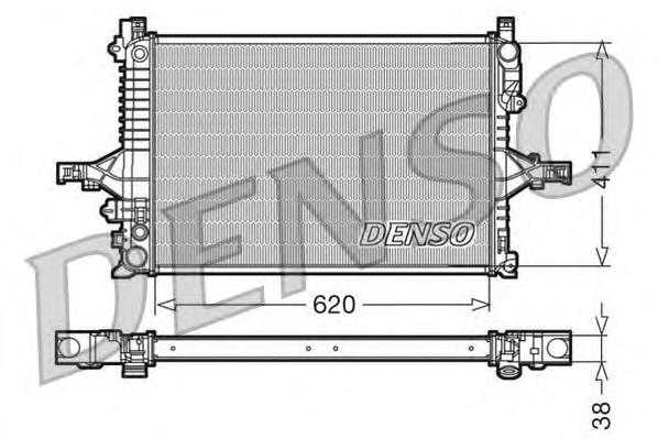 Купити DRM33066 Denso Радіатор двигуна