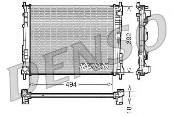Радіатор основний Renault (RVI) 8660003478 ціна, від 73.54 USD